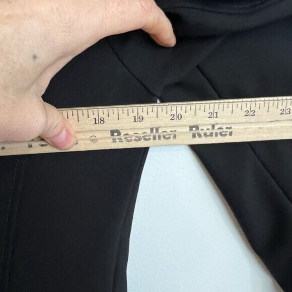 Vintage Taifun Collection Women’s US 10 Black Classic 2 Button Suit Jacket Blaze - Picture 10 of 15